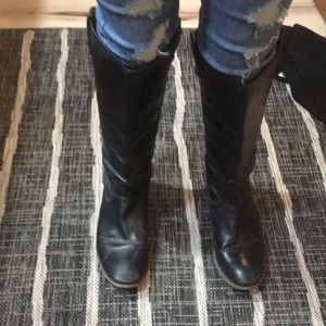 Frye vintage black boots